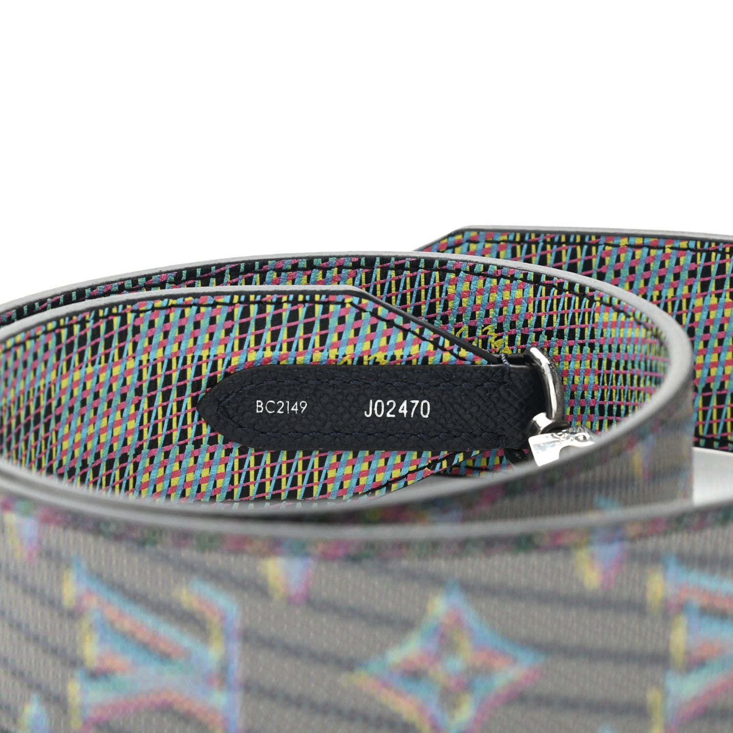 Louis Vuitton Monogram LV Pop Shoulder Strap Blue 3 of 4