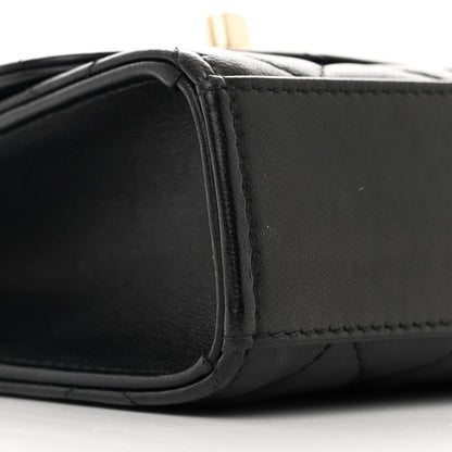 Chanel Lambskin Quilted Mini Trendy CC Chain Wallet Black 9 of 11