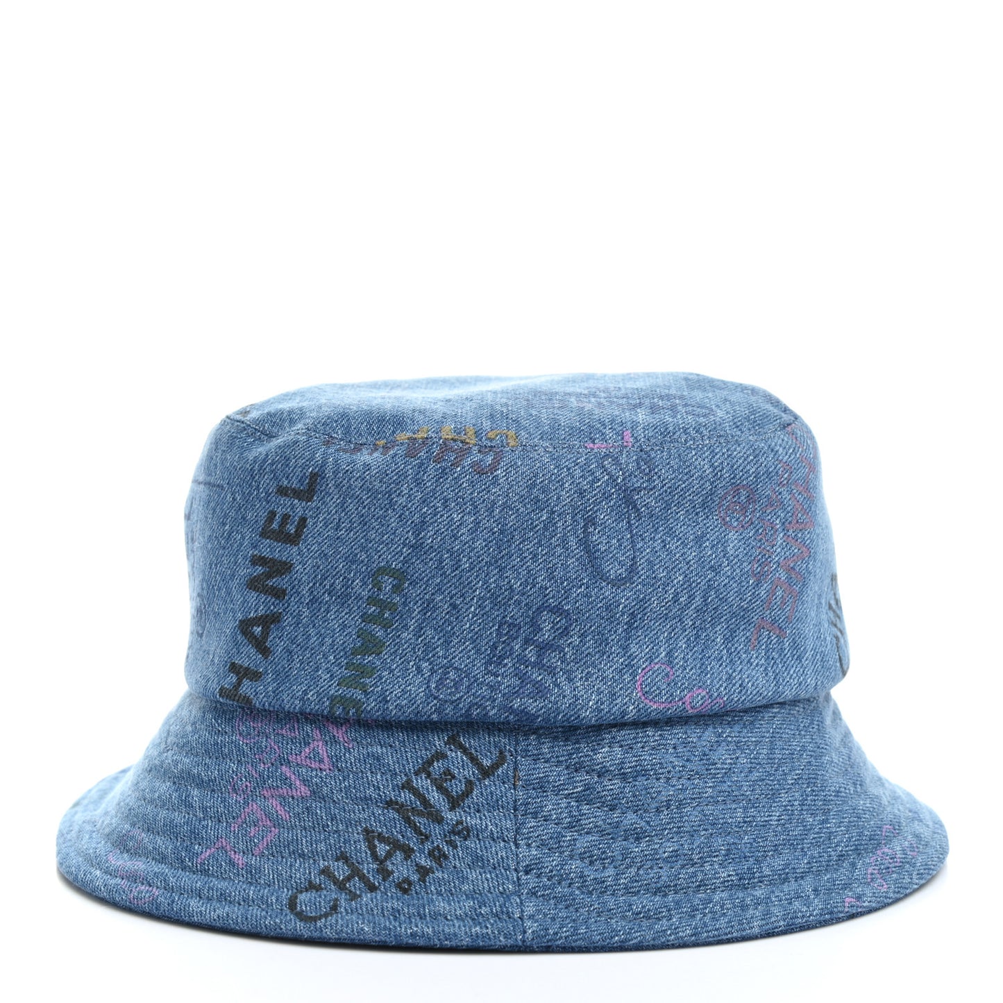 Denim Mood Cloche Bucket Hat M Blue