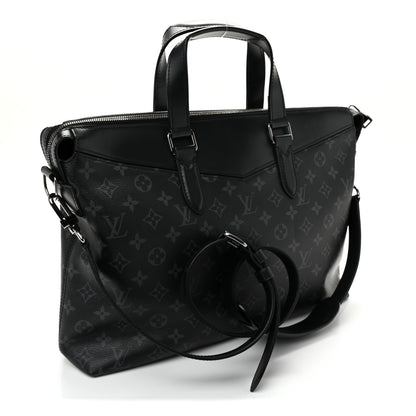 Louis Vuitton Monogram Eclipse Explorer Briefcase 3 of 10