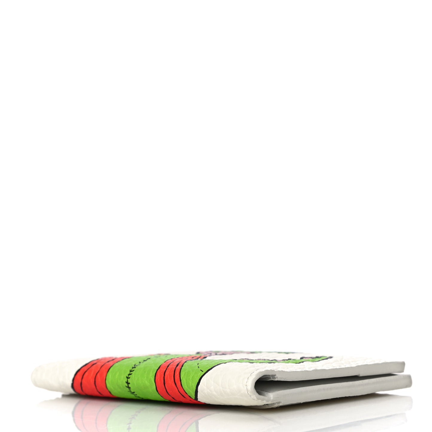 Taurillon Monogram LV Friends Pocket Organizer White