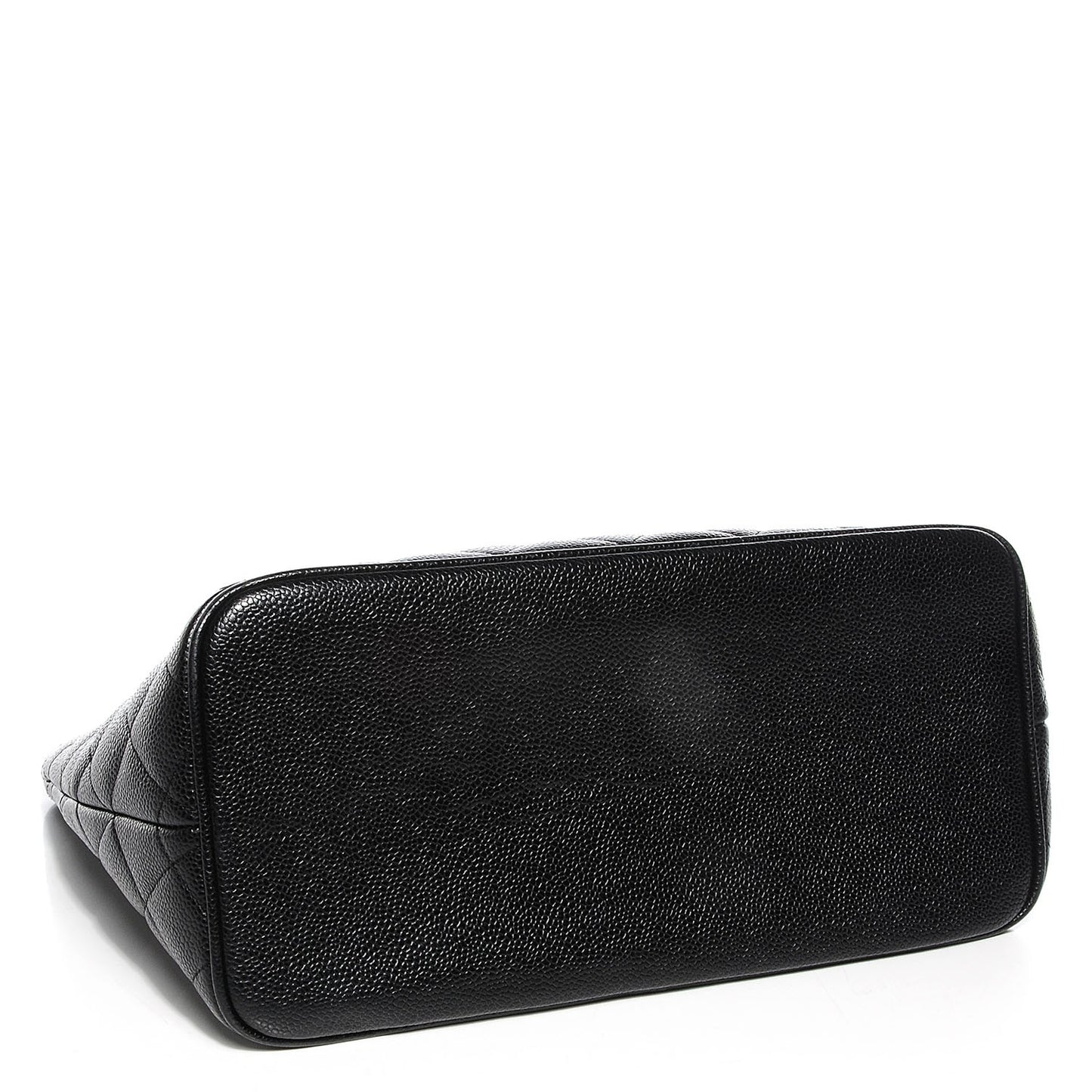 Caviar Quilted Medallion Tote Black