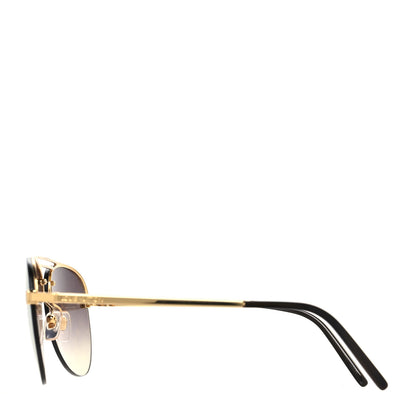 Louis Vuitton Metal Clockwise Sunglasses Z1020W Gold 3 of 7