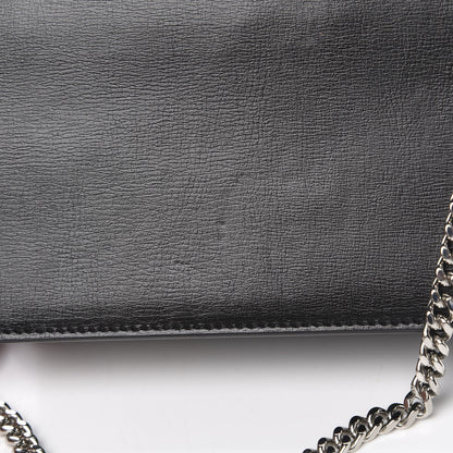 Saint Laurent Calfskin Monogram Sunset Chain Wallet Black 10 of 10
