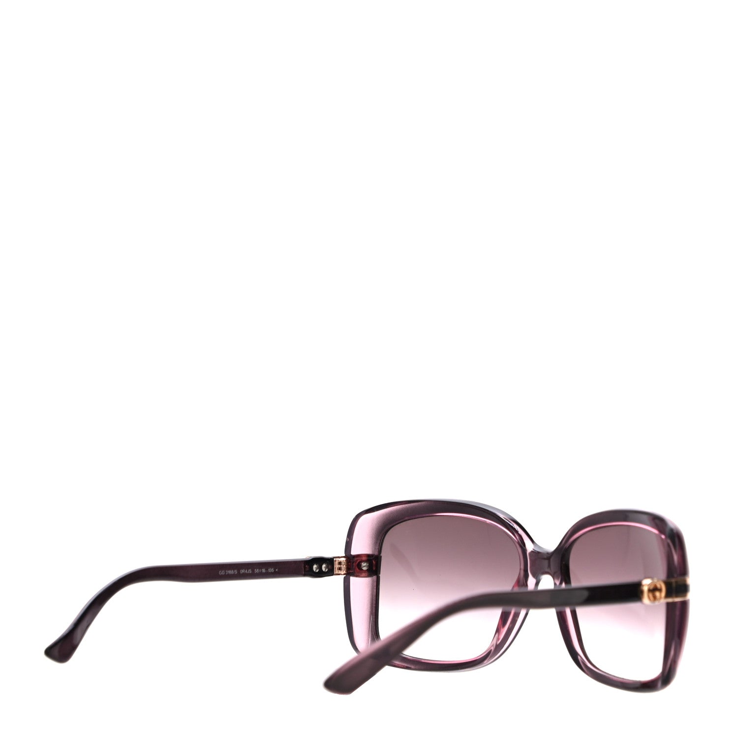 Gucci Acetate GG Web Sunglasses GG3188/S Purple 3 of 8
