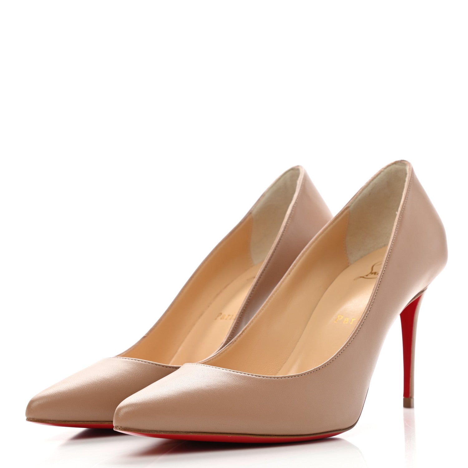 Christian Louboutin Napa Kate 85 Pumps 38 Nude 3 of 7