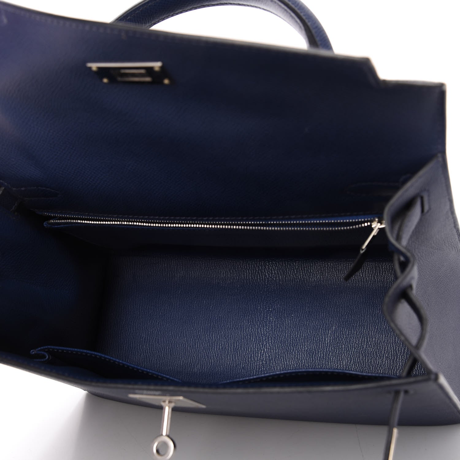 Hermes Epsom Kelly Sellier 28 Bleu Saphir 5 of 11