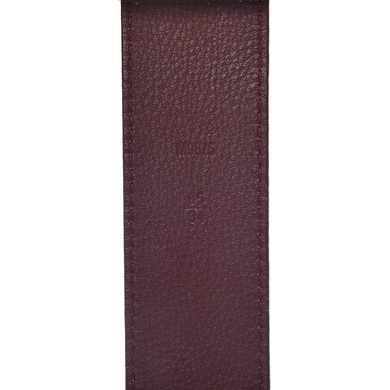 Louis Vuitton Vernis LV Facettes Belt 85 34 Rouge Fauviste 4 of 7