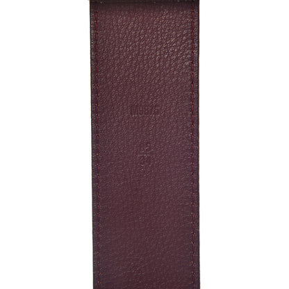 Louis Vuitton Vernis LV Facettes Belt 85 34 Rouge Fauviste 4 of 7