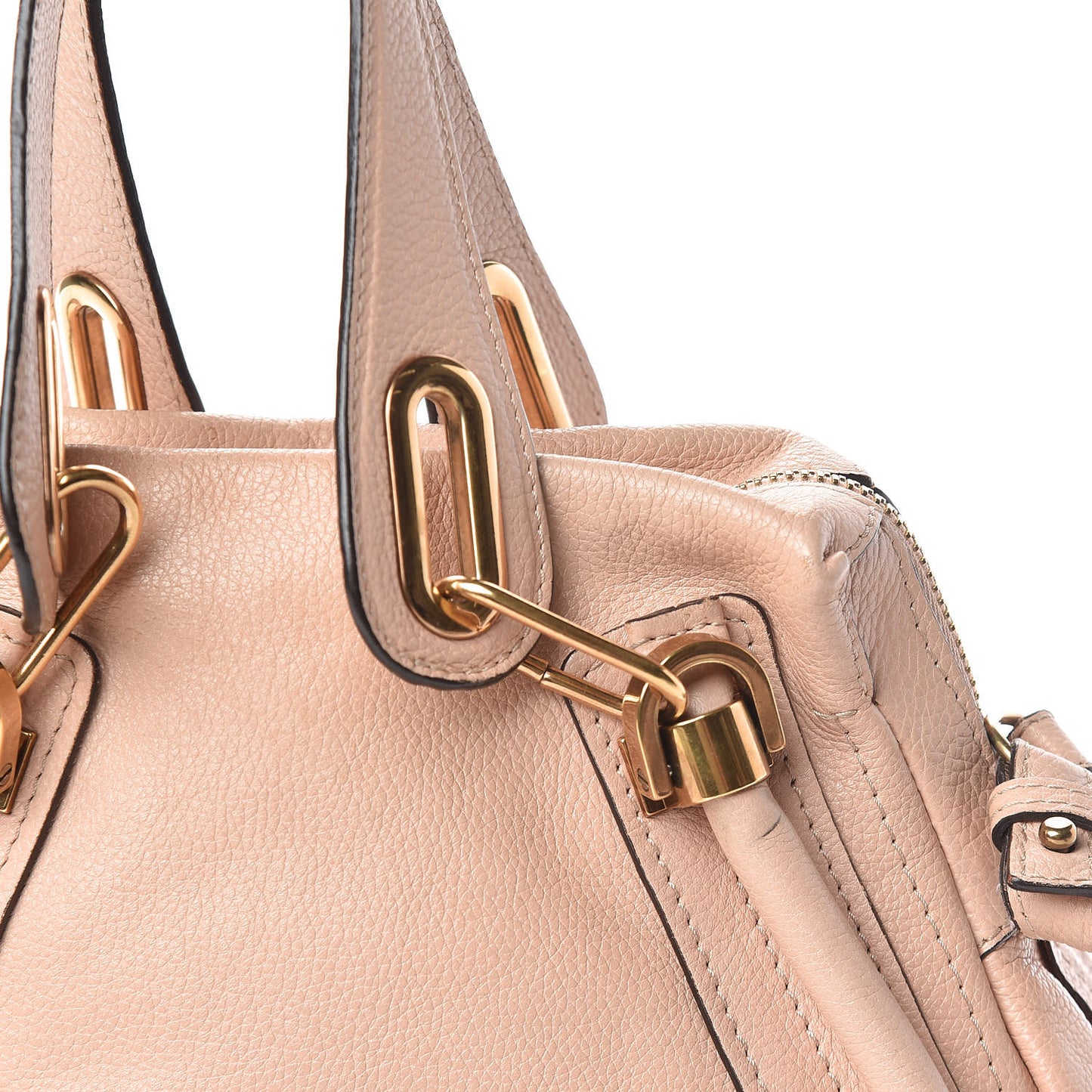 Calfskin Small Paraty Biscotti Beige