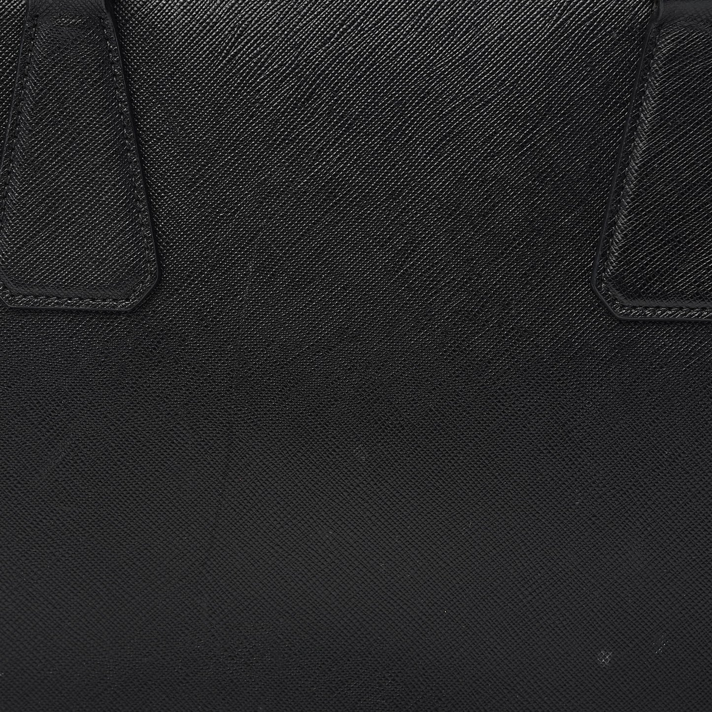 Saffiano Travel Briefcase Black