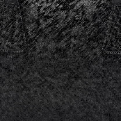 Prada Saffiano Travel Briefcase Black 11 of 19