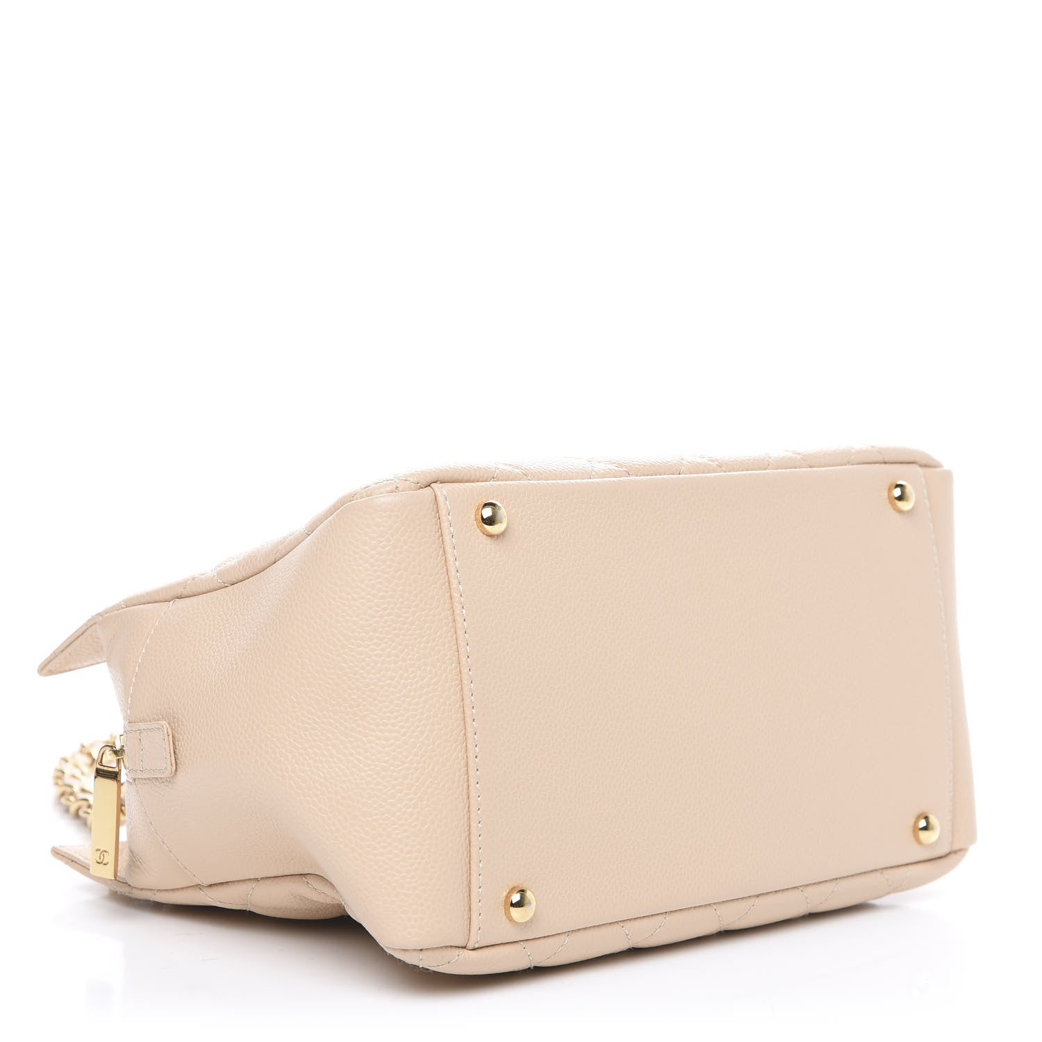 Chanel Caviar Quilted Petit Timeless Tote PTT Beige Clair 3 of 11