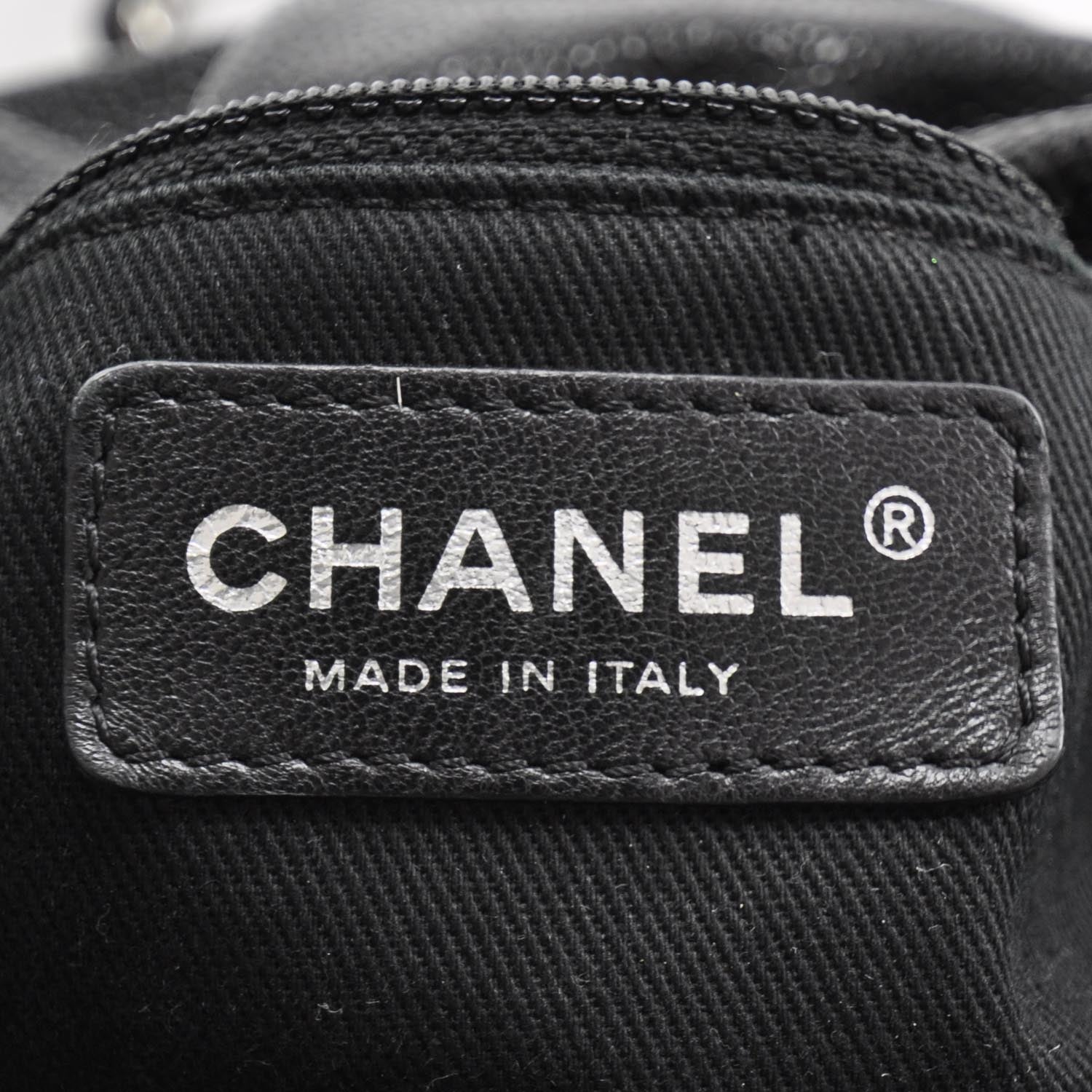 Chanel Caviar 31 Drawstring Tote Black 7 of 9
