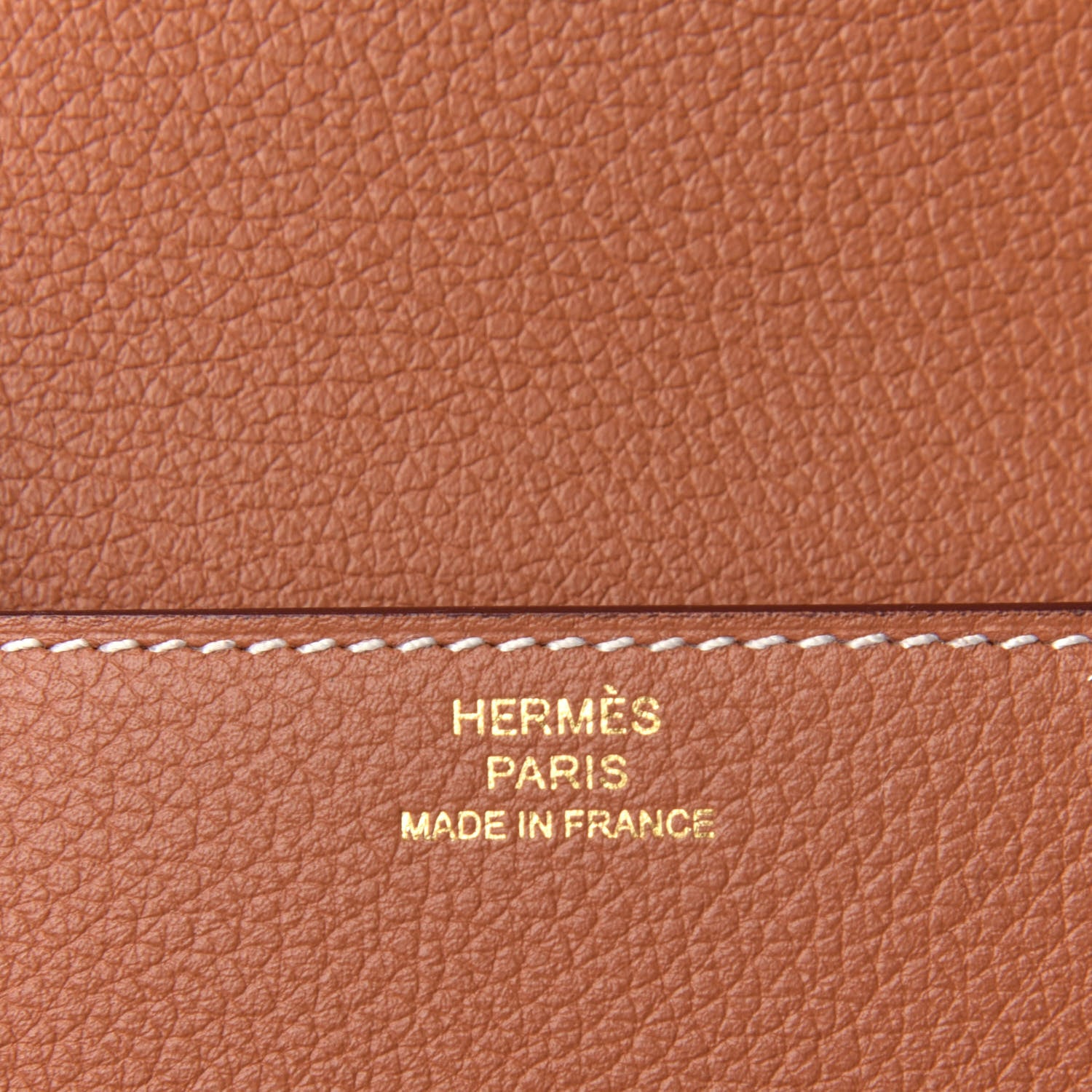Hermes Evercolor Roulis Slim Wallet Gold 7 of 11