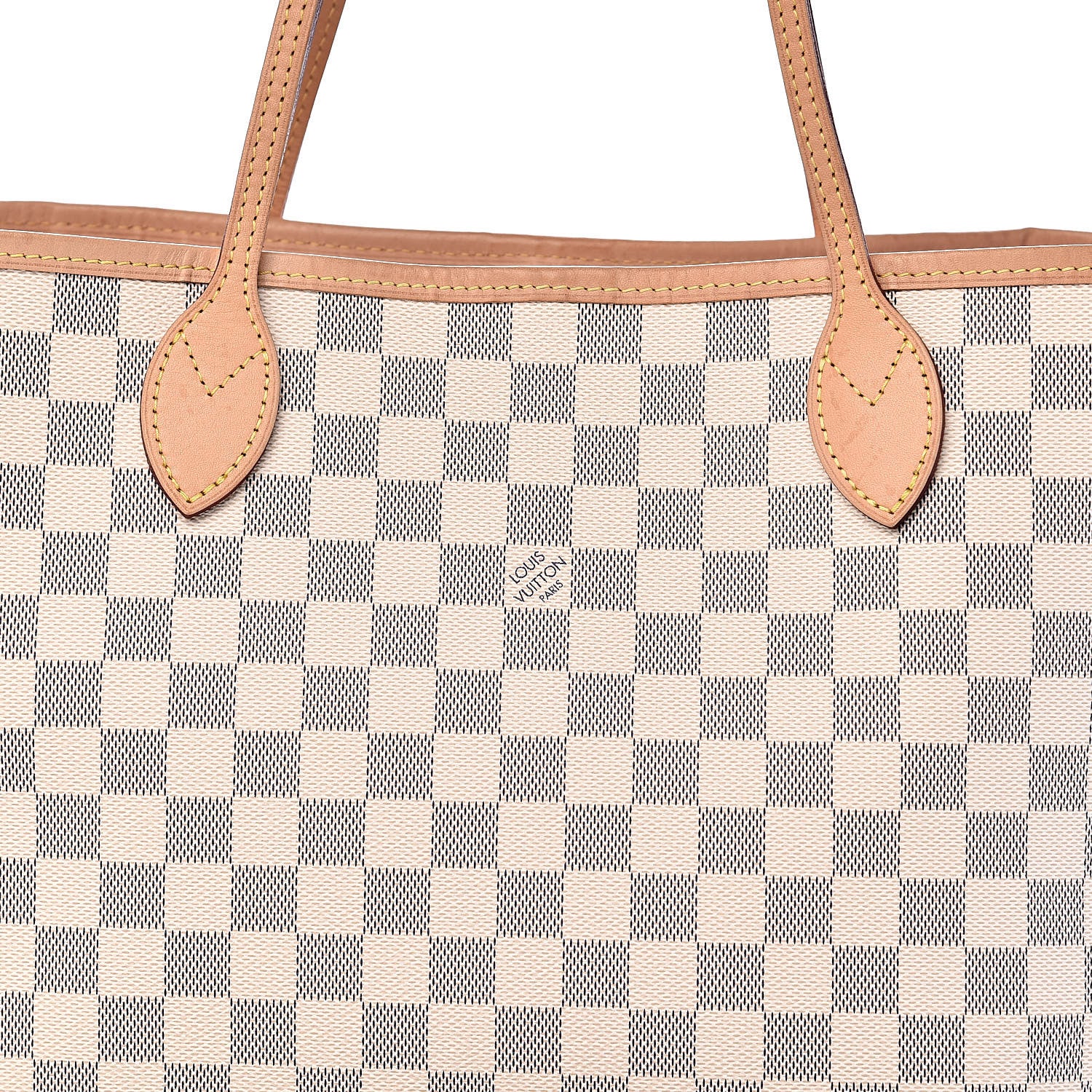 Louis Vuitton Damier Azur Neo Neverfull MM Rose Ballerine 12 of 13