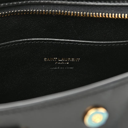Saint Laurent Calfskin Monogram Baby Cabas Black 6 of 15