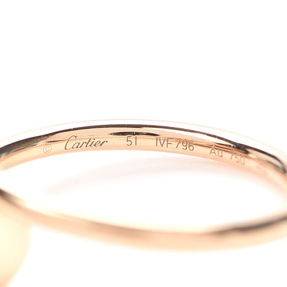 Cartier 18K Pink Gold Small Juste Un Clou Ring 51 5.75 4 of 7