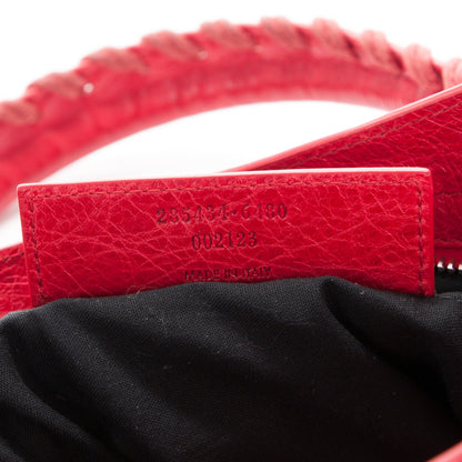 Balenciaga Agneau Giant 12 Silver Hardware Town Rouge Coquelicot 8 of 8