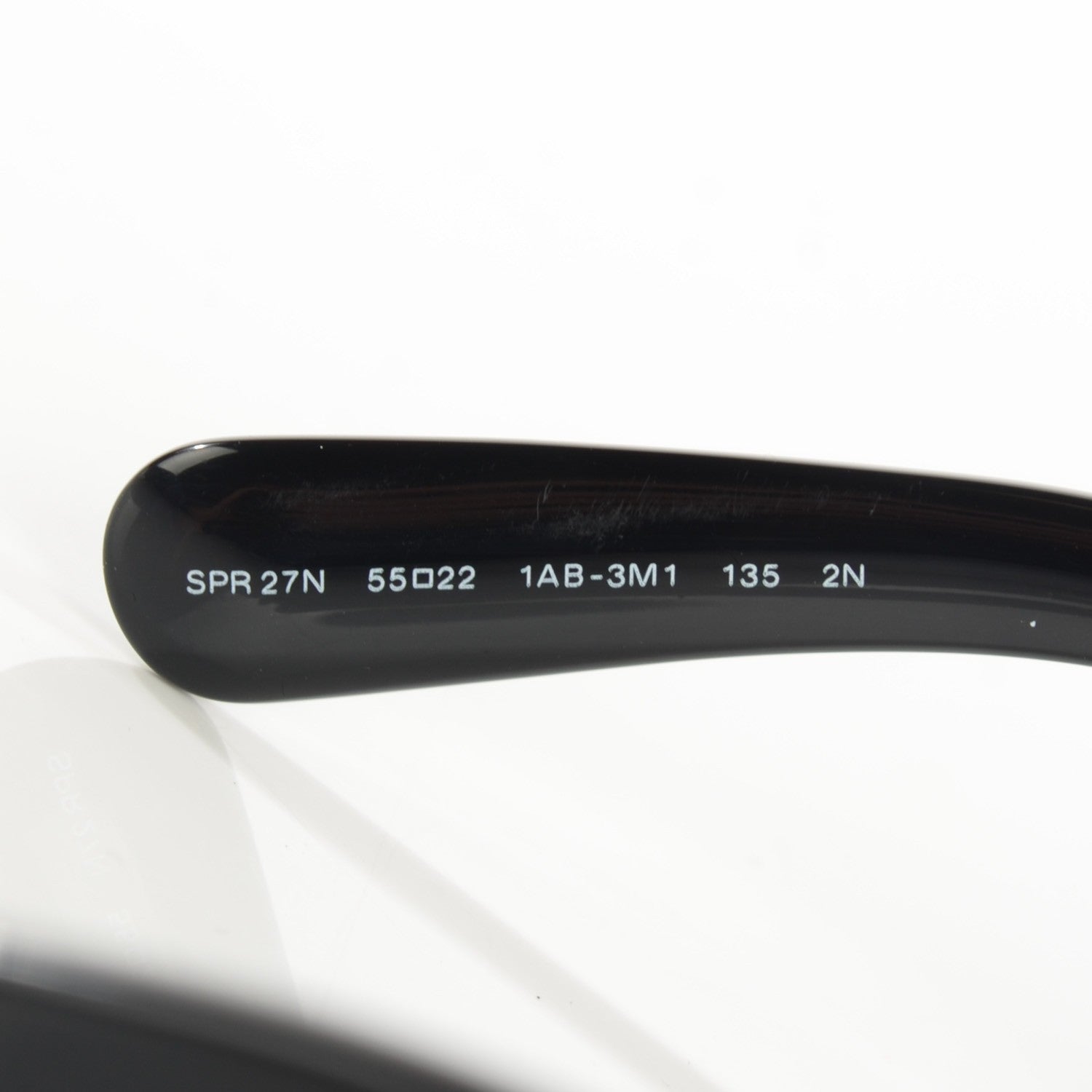 Prada Baroque Sunglasses SPR 27N Black 4 of 7