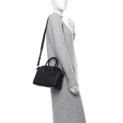 Givenchy Sugar Goatskin Mini Antigona Night Blue 2 of 13