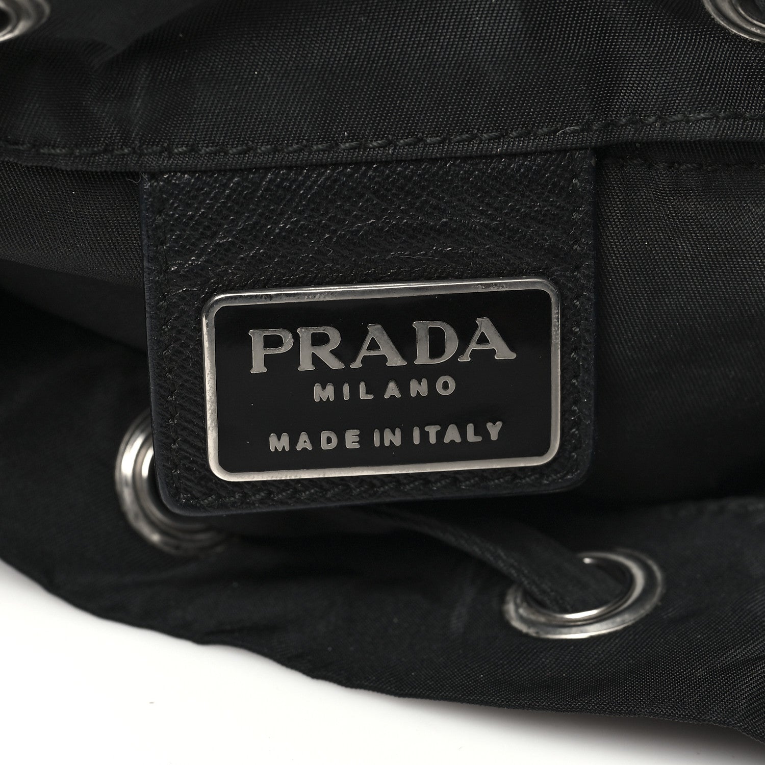 Prada Tessuto Nylon Vela Small Backpack Black 6 of 9