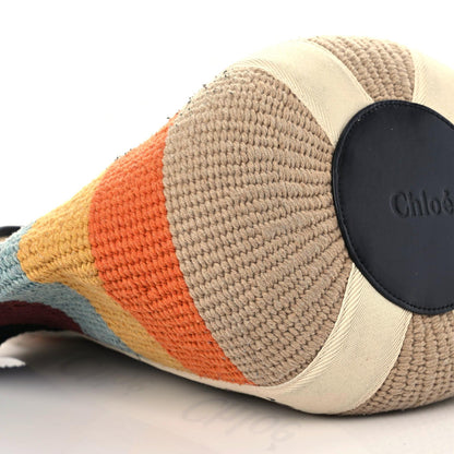 Chloe X MIFUKO Woven Large Woody Basket Tote Multicolor 5 of 10