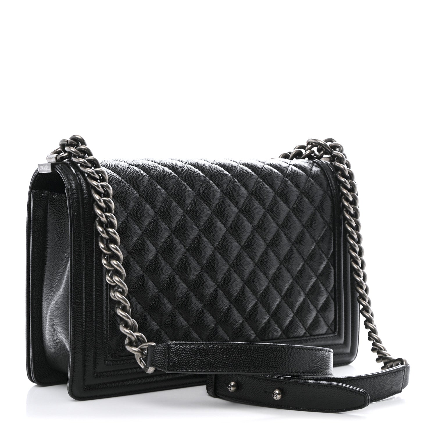 Chanel Caviar Quilted New Medium Boy Flap Black 5 of 32