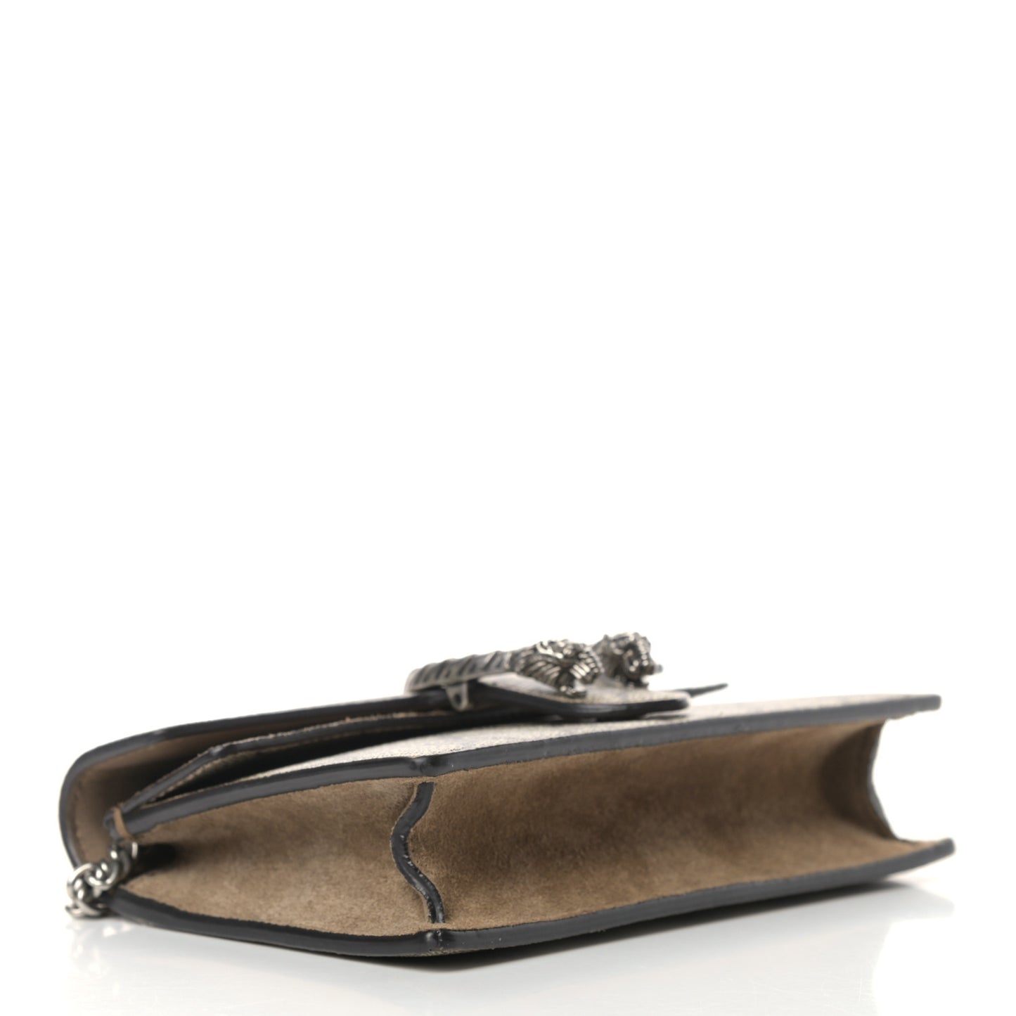 GG Supreme Monogram Super Mini Dionysus Shoulder Bag Taupe