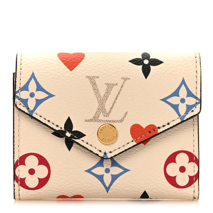 Louis Vuitton Game On Monogram Zoe Wallet White 1 of 6