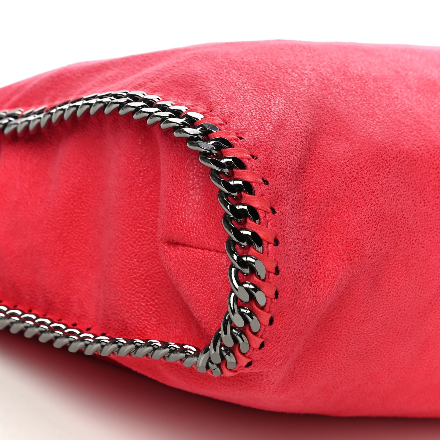 Shaggy Deer Falabella Fold Over Tote Flame