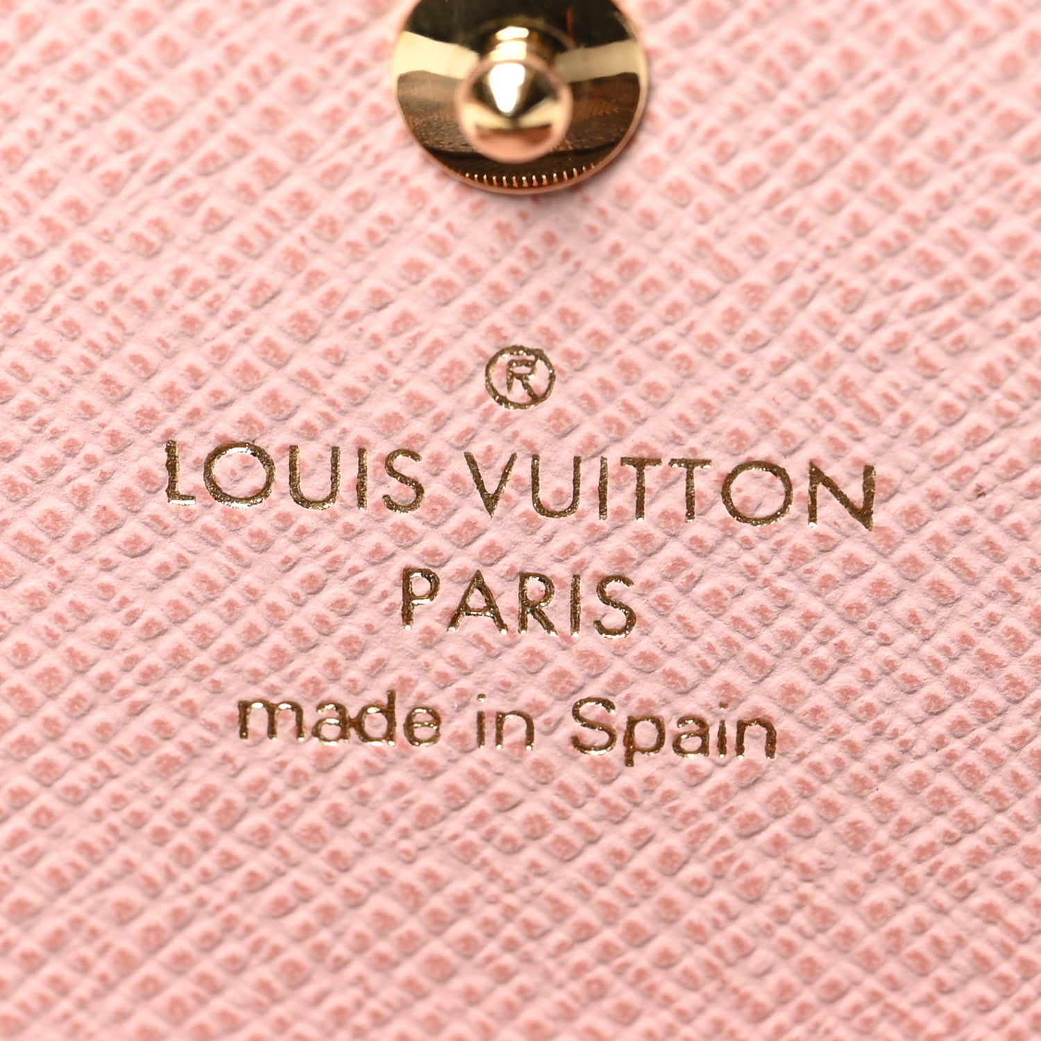 Louis Vuitton Damier Ebene Rosalie Coin Purse Rose Ballerine 7 of 7