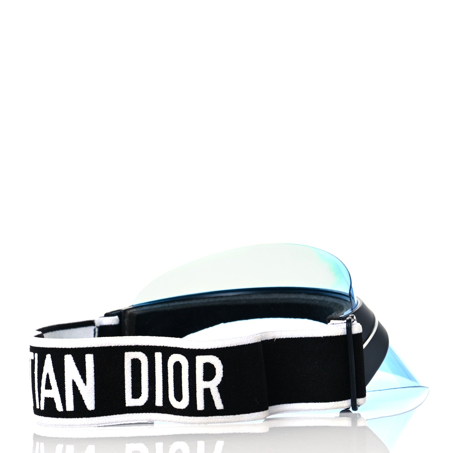 Christian Dior Mirrored DiorClub1 Sun Visor Blue 4 of 10