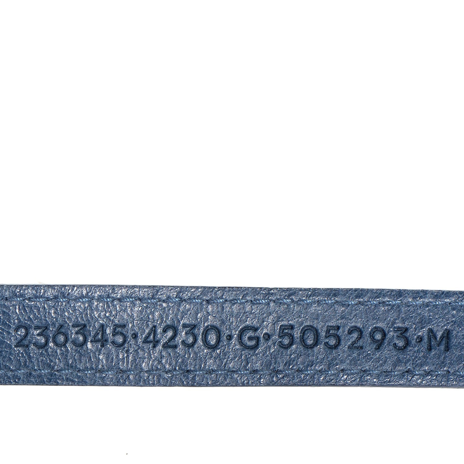 Balenciaga Agneau Arena Giant Gold Triple Tour M Braceletedium Bleu Persan 6 of 7