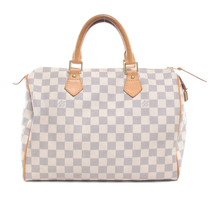 Louis Vuitton Damier Azur Speedy 30 1 of 7