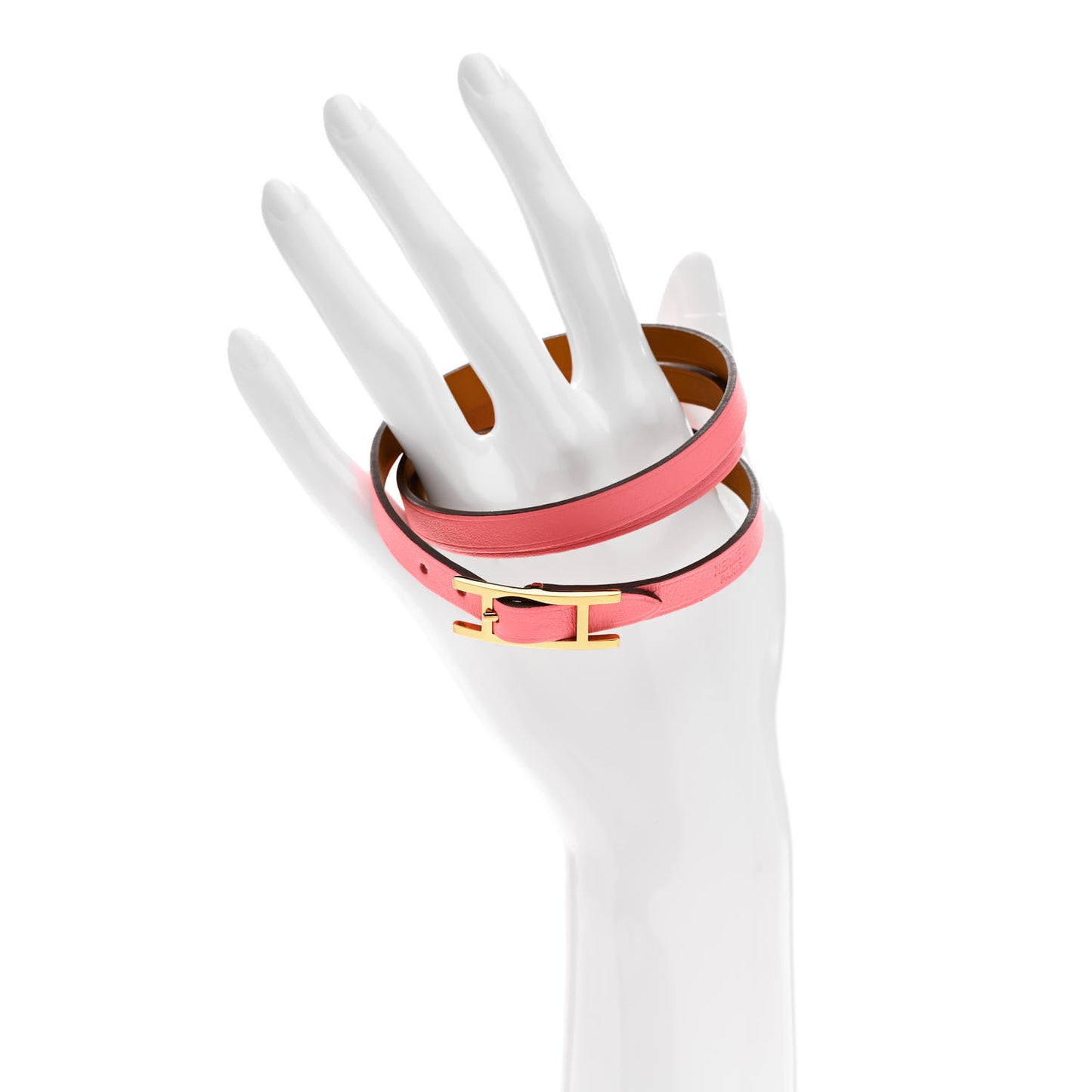 Swift Chamonix Behapi Double Tour Reversible Bracelet Rose Azalee Gold