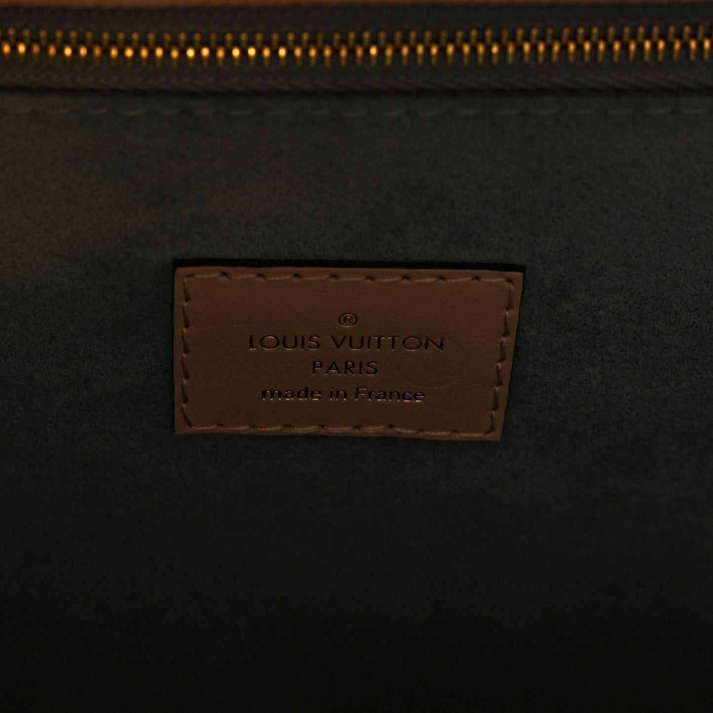 Calfskin Monogram On My Side Greige