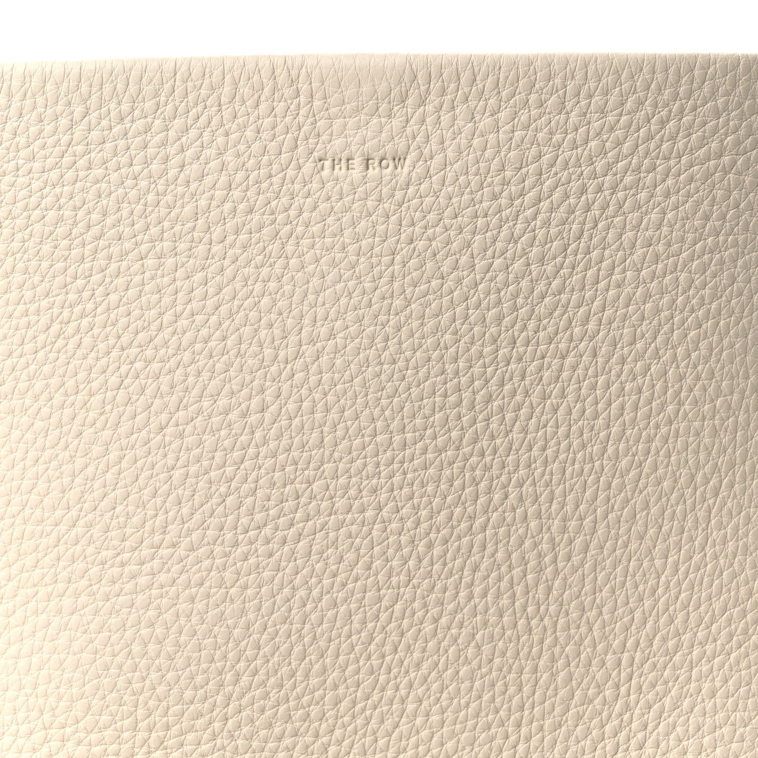 The Row Grained Calfskin Medium N/S Park Tote Ivory 8 of 10