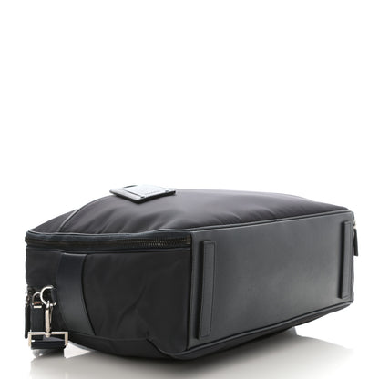 Prada Tessuto Nylon Saffiano Briefcase Navy 4 of 9