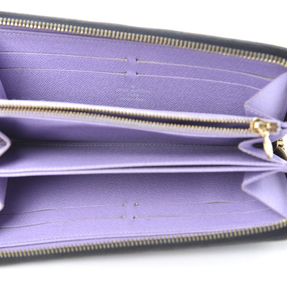 Louis Vuitton Monogram Multicolor Zippy Wallet Black Violet 5 of 9