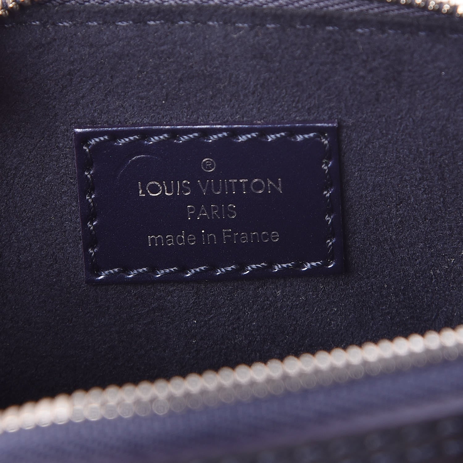 Louis Vuitton Epi Sequins Flame Alma Nano Blue Nuit 6 of 9