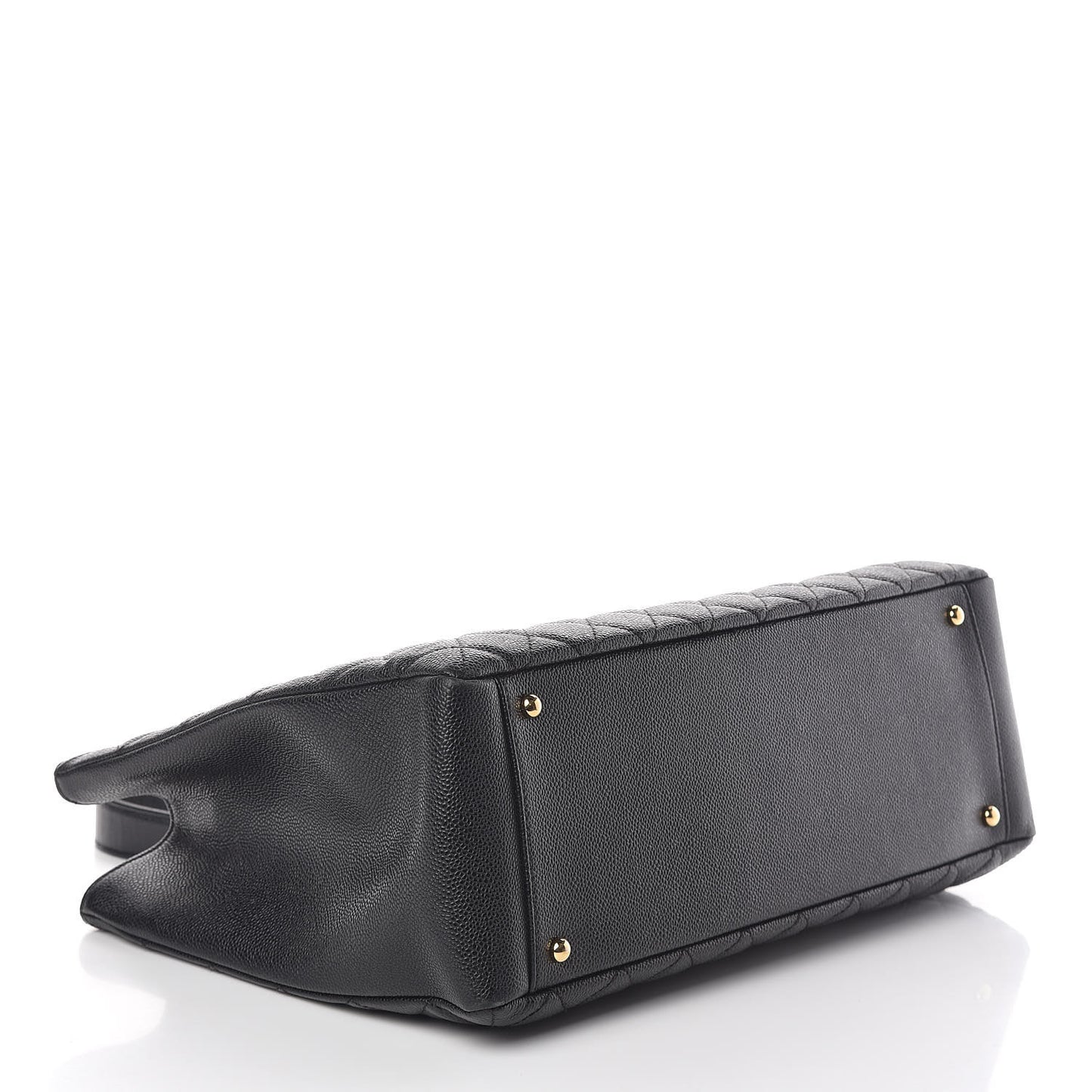 Caviar Quilted XL Grand Shopping Tote GST Black