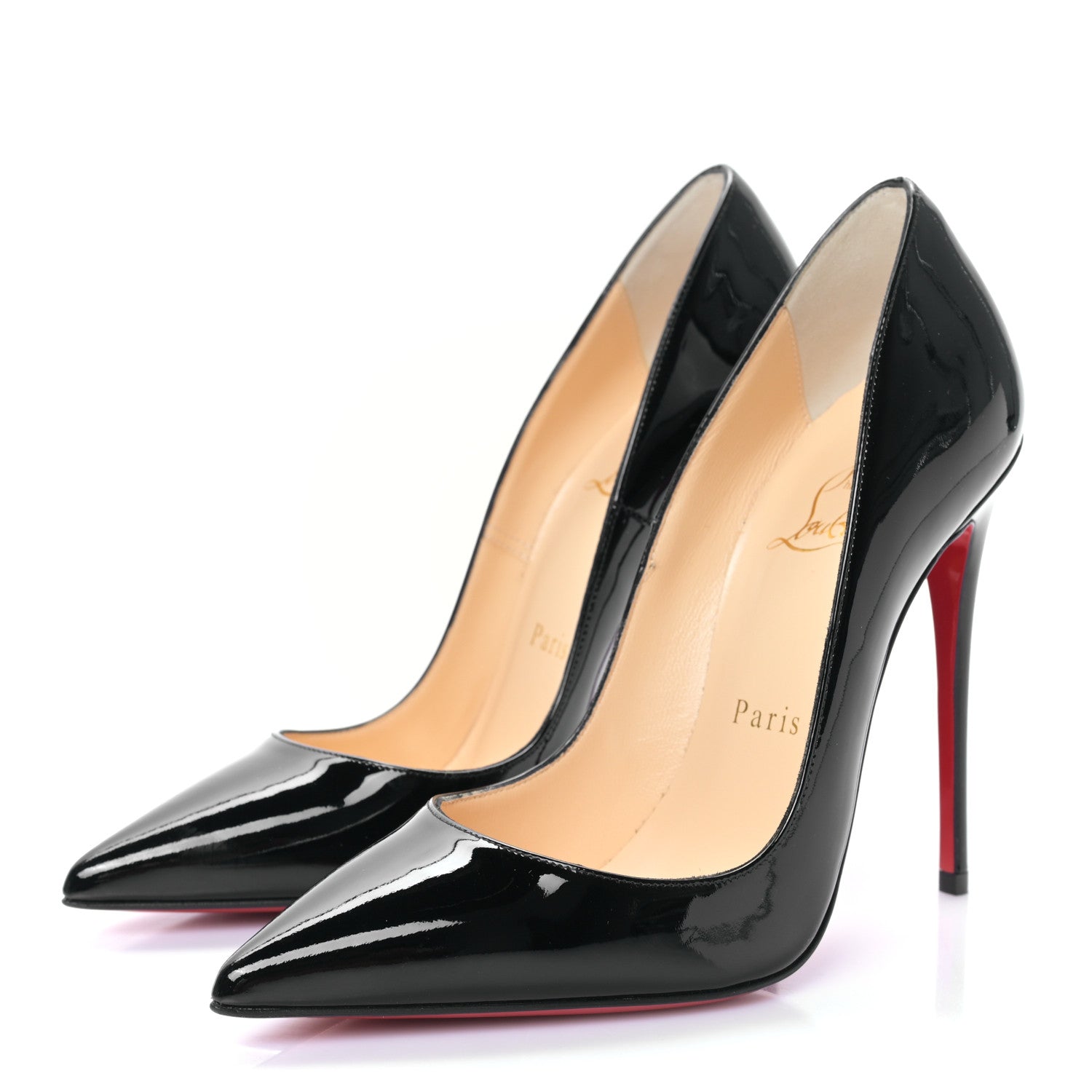 Christian Louboutin Patent So Kate 120 Pumps 35.5 Black 3 of 7