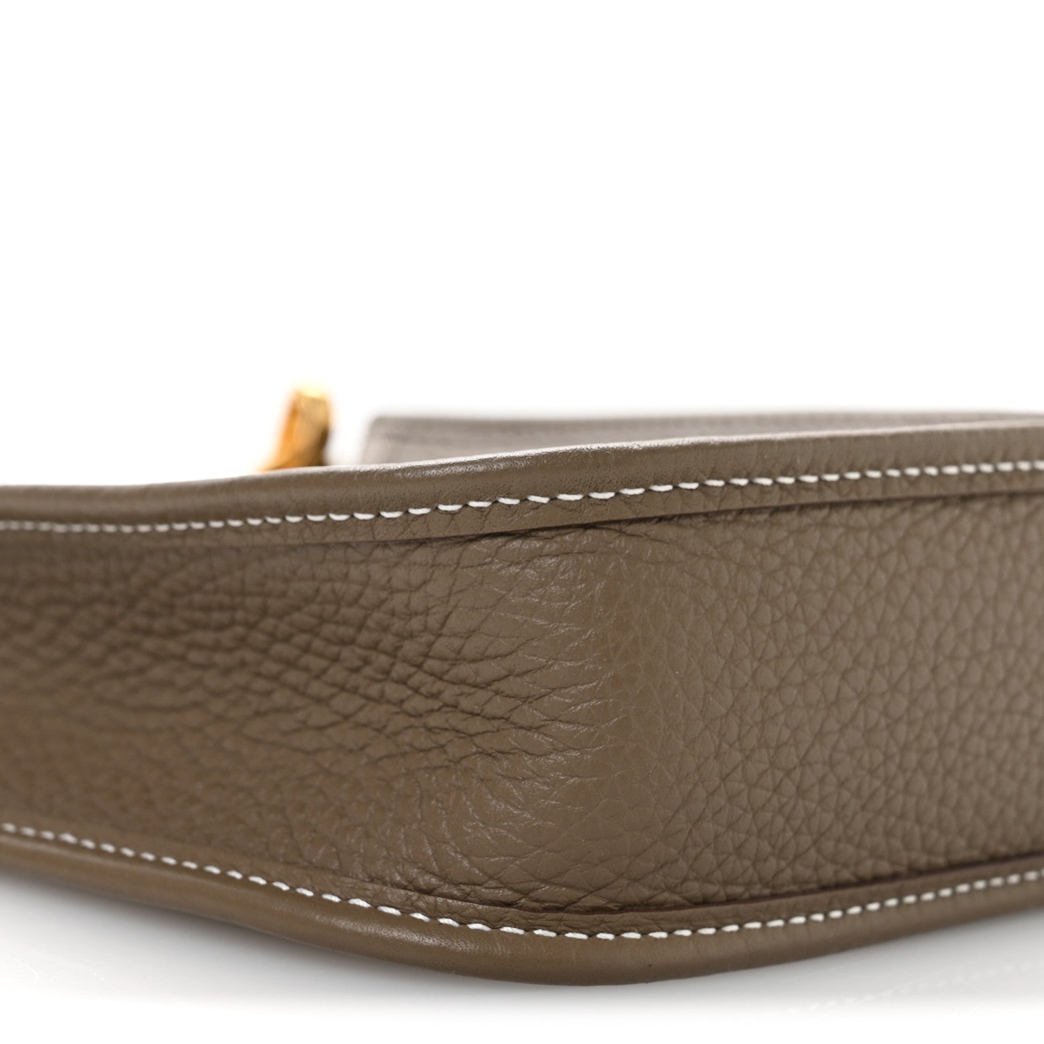 Hermes Taurillon Clemence Amazone Evelyne TPM Etoupe Bleu Indigo 9 of 11