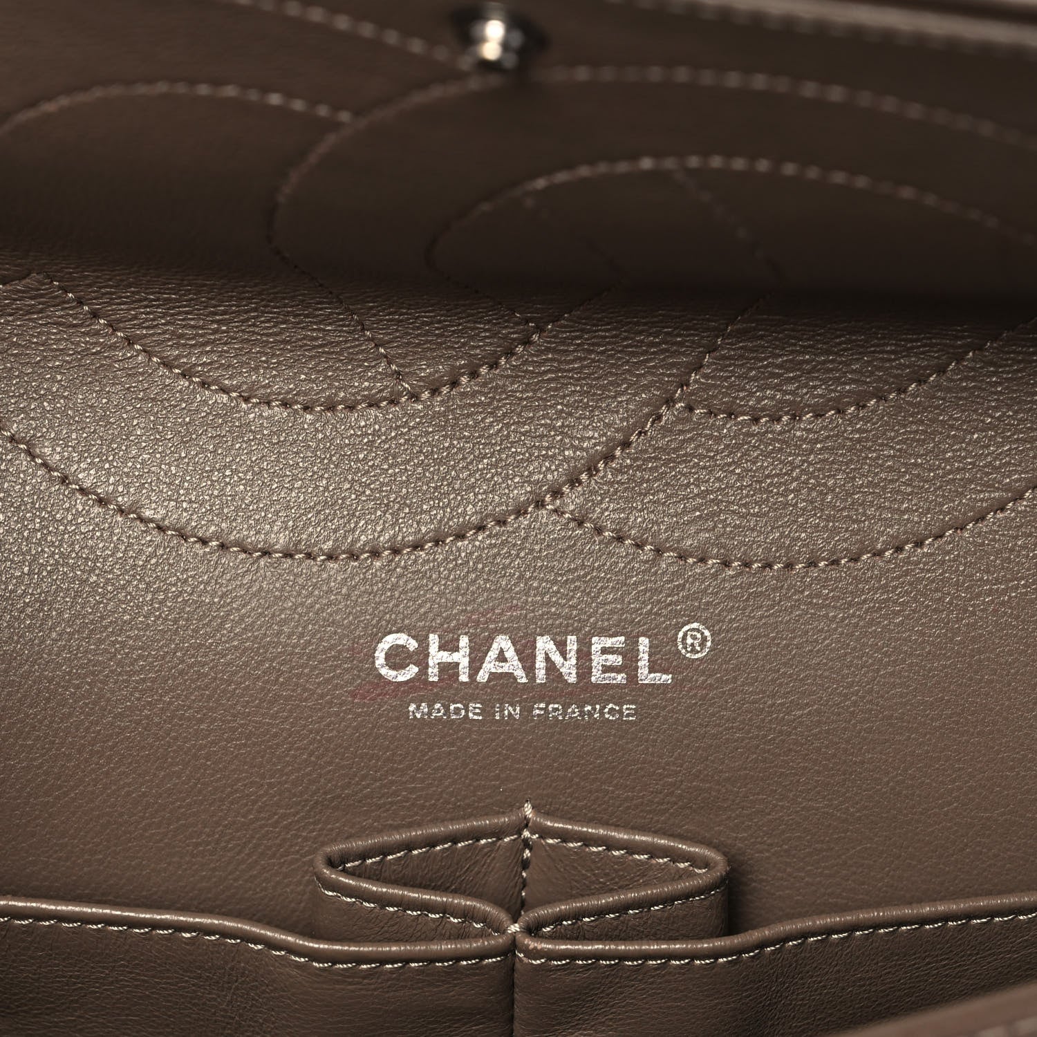 Chanel Patent Quilted 2.55 Reissue 227 Flap Taupe 6 of 15