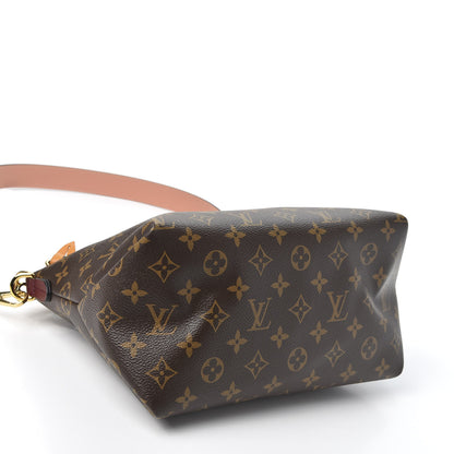 Louis Vuitton Monogram Beaubourg Hobo Mini Bordeaux Red Peach Safran Blue Jean Blue 3 of 9