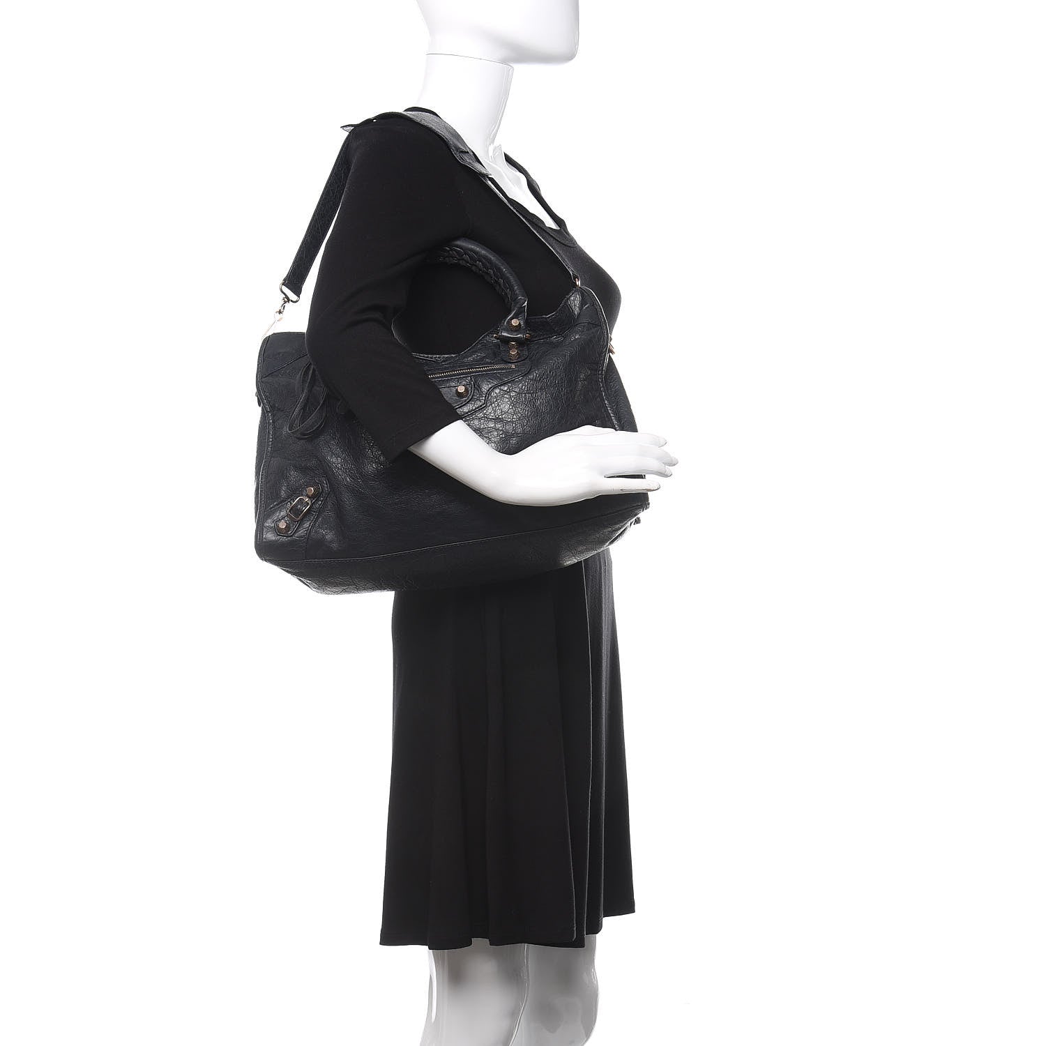 Balenciaga Agneau Giant 12 Rose Gold Hardware City Dark Night 2 of 18