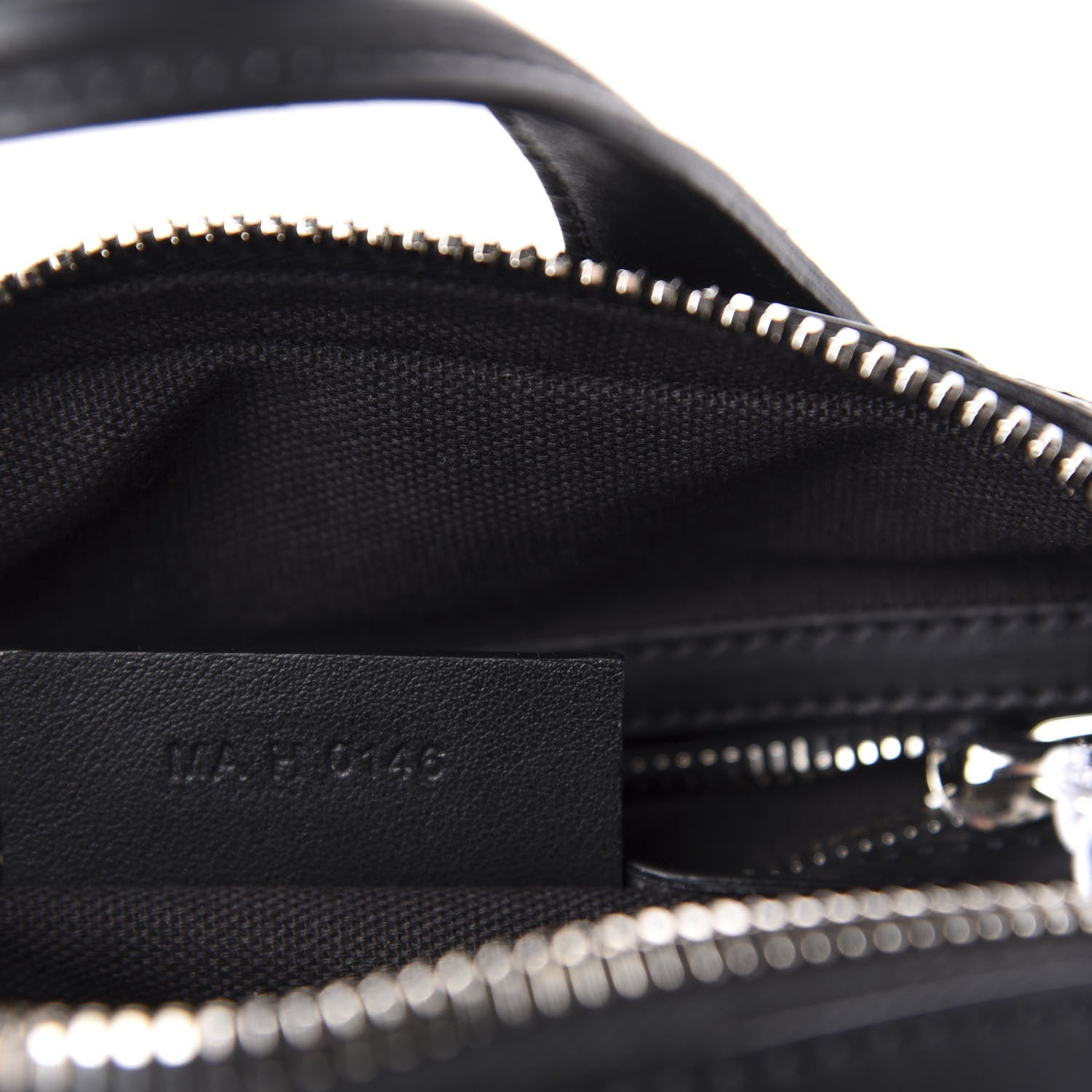 Givenchy Waxed Calfskin Micro Metal Cross Nightingale Black 10 of 11