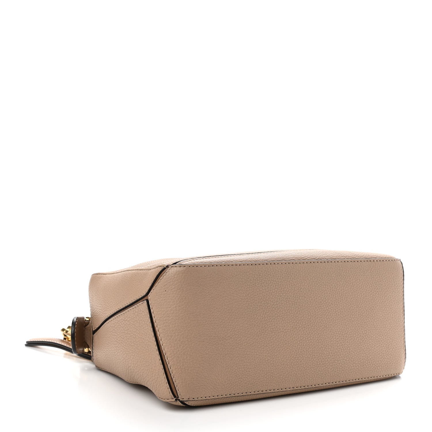 Loewe Grained Calfskin Small Puzzle Bag Sand Mink 4 of 9