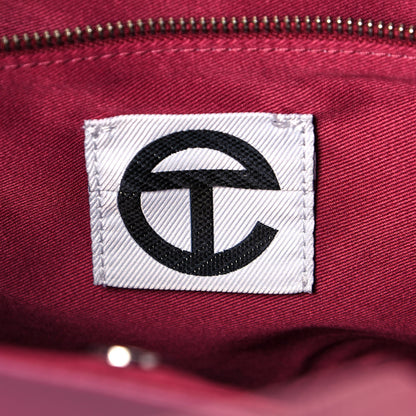 Telfar Vegan Leather Medium Shopping Bag Corned Beef 6 of 13